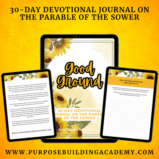 Good Ground: 30-Day Devotional Journal